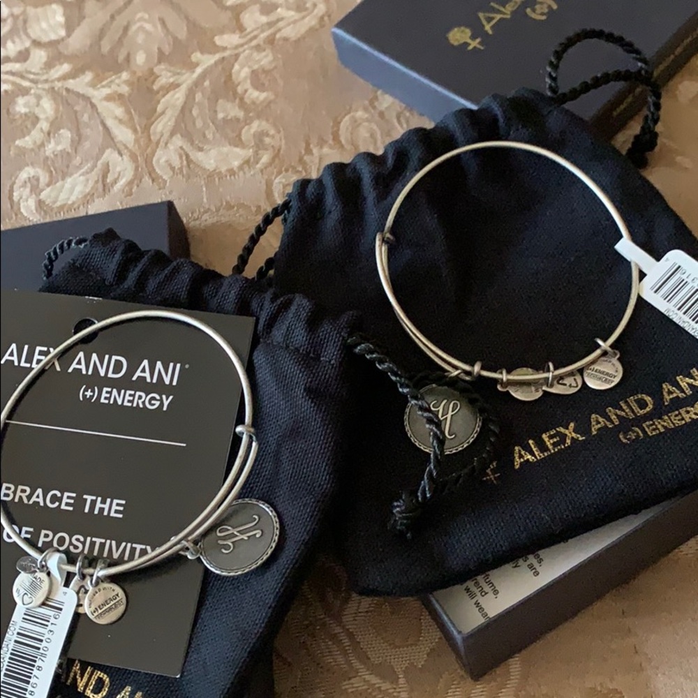 Alex and Ani “H” bracelets